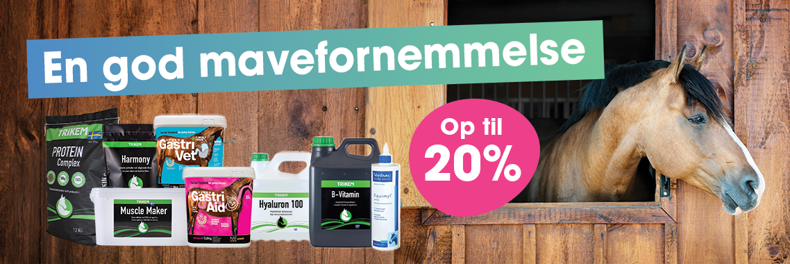 Magprodukter för häst