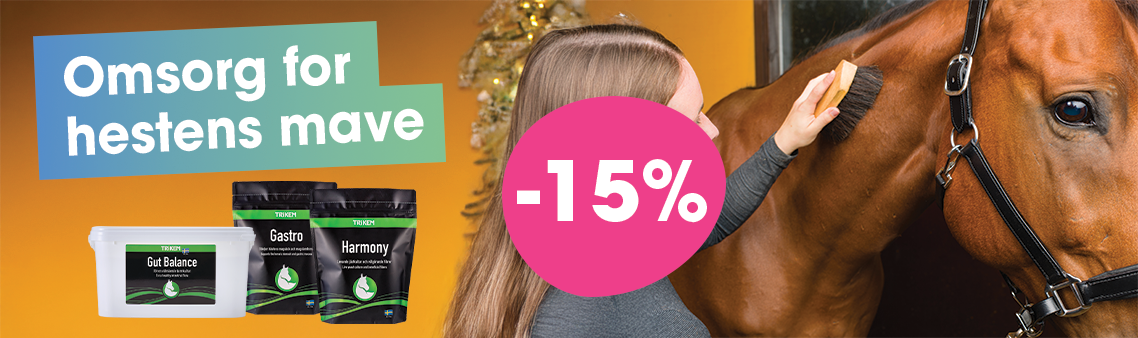 Omsorg for hestens mave